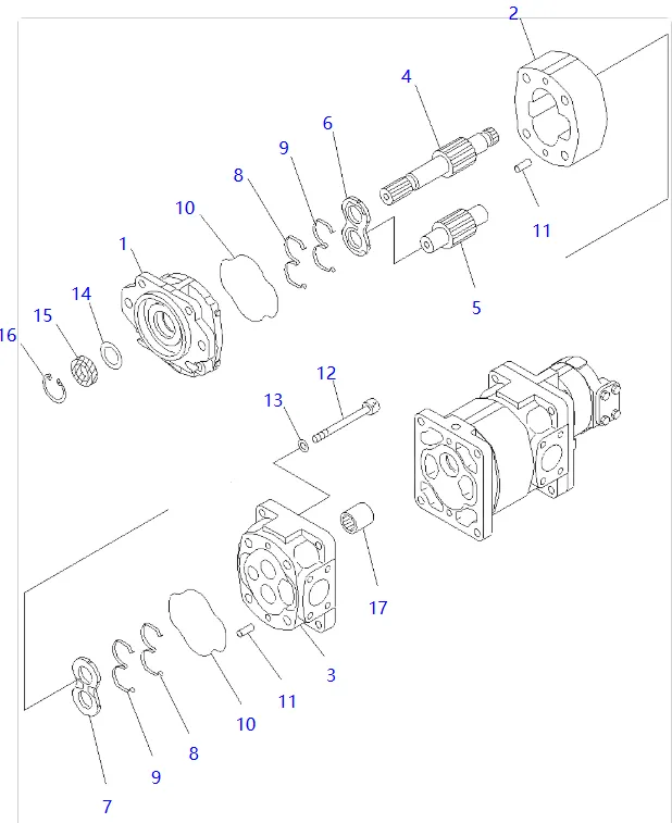 零件图 齿轮泵 小松 705-55-33080 Wheel Loaders WA380, WA400; SAL80+90+20.png