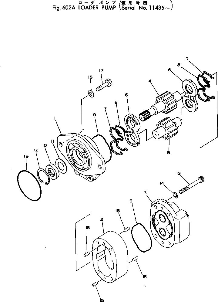 零件图 齿轮泵 小松 705-11-34100 Wheel Loaders 530, 530B.png